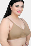 Maroon Clothing Double Layered Non Wired Full Coverage T-Shirt Bra (Pack of 2) - Multicolor — thumbnail 7